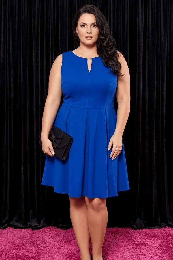 Vibrant Blue Elegance