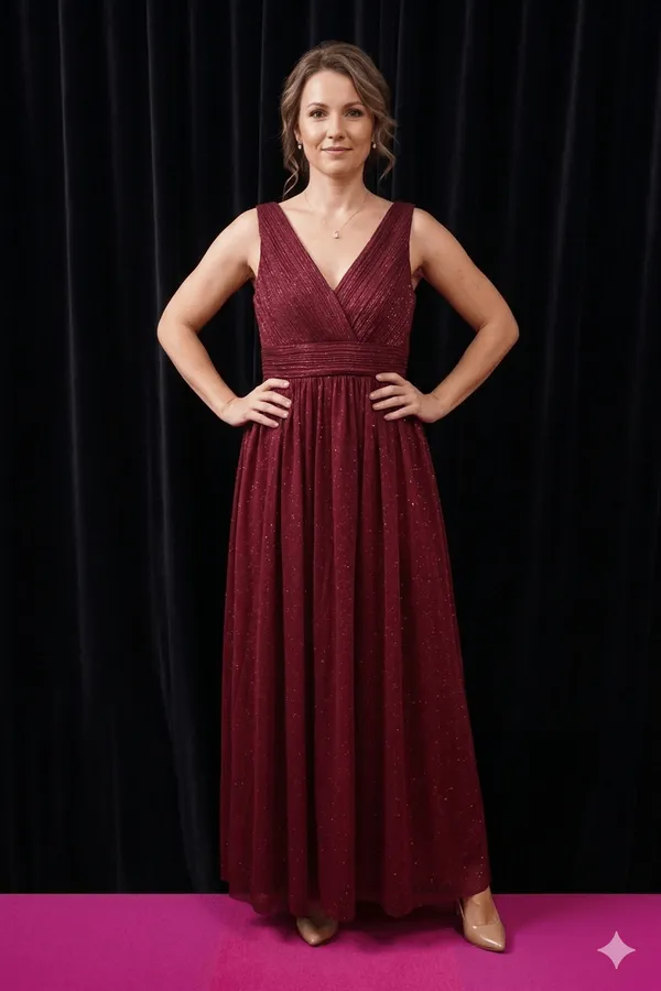 Sparkling Burgundy Night